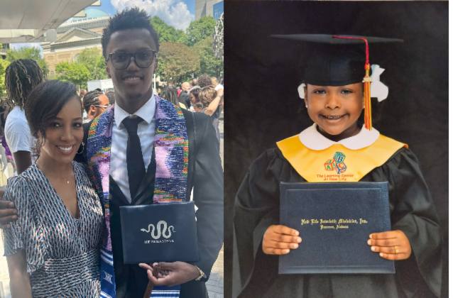 Shaun's Family Graduations