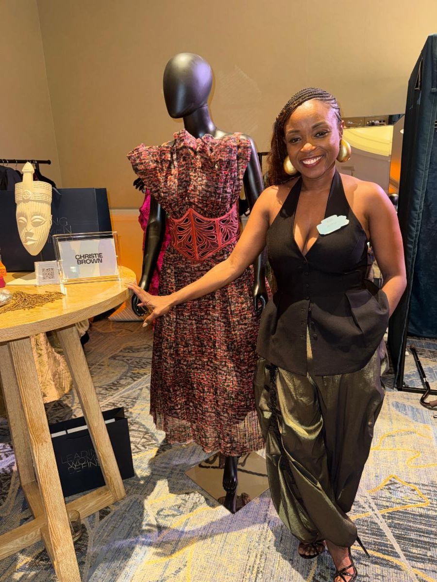 Designer Aisha Christie Brown