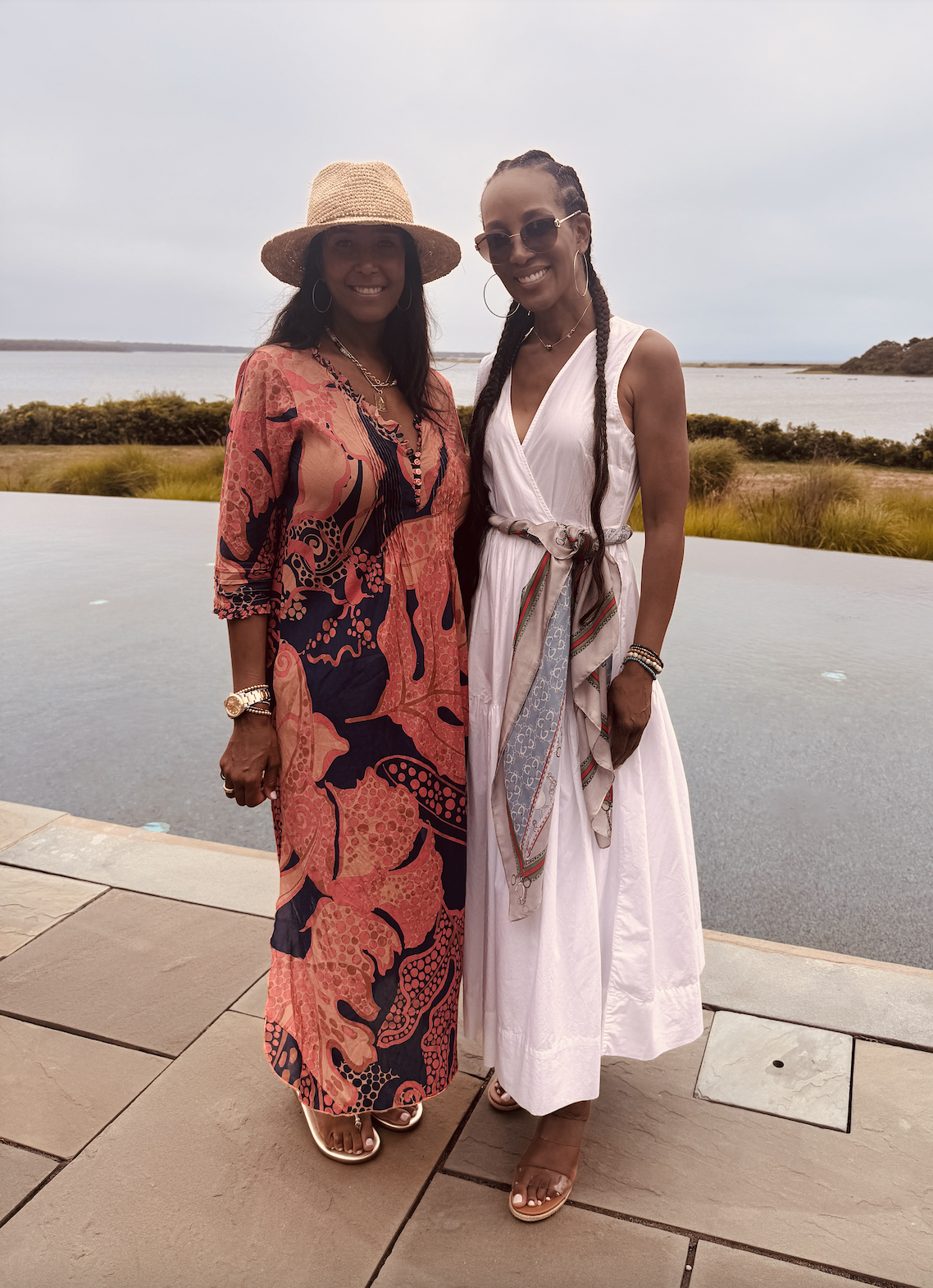 Shaun with Chrisette Hudlin