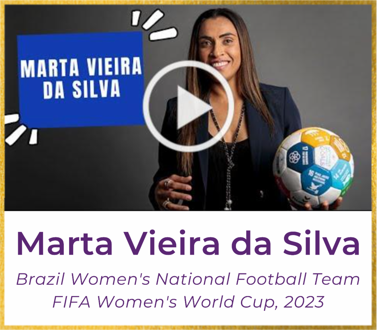 Marta Vieira da Silva, Brazil Women's National Football Team, FIFA Women's World Cup 2023