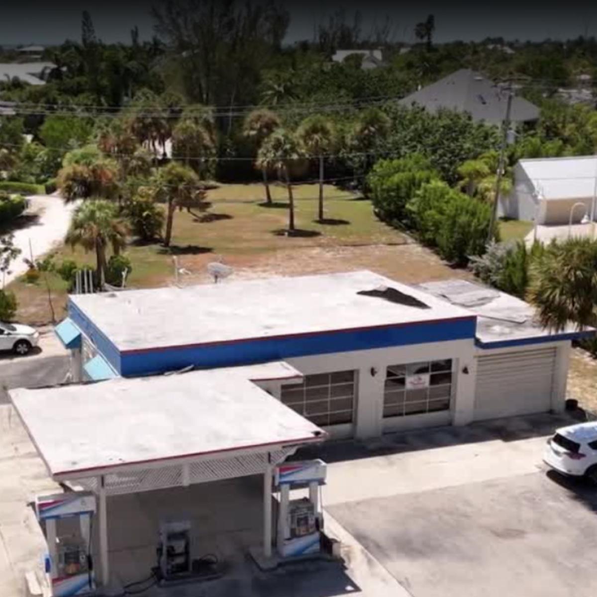 Sanibel gas station