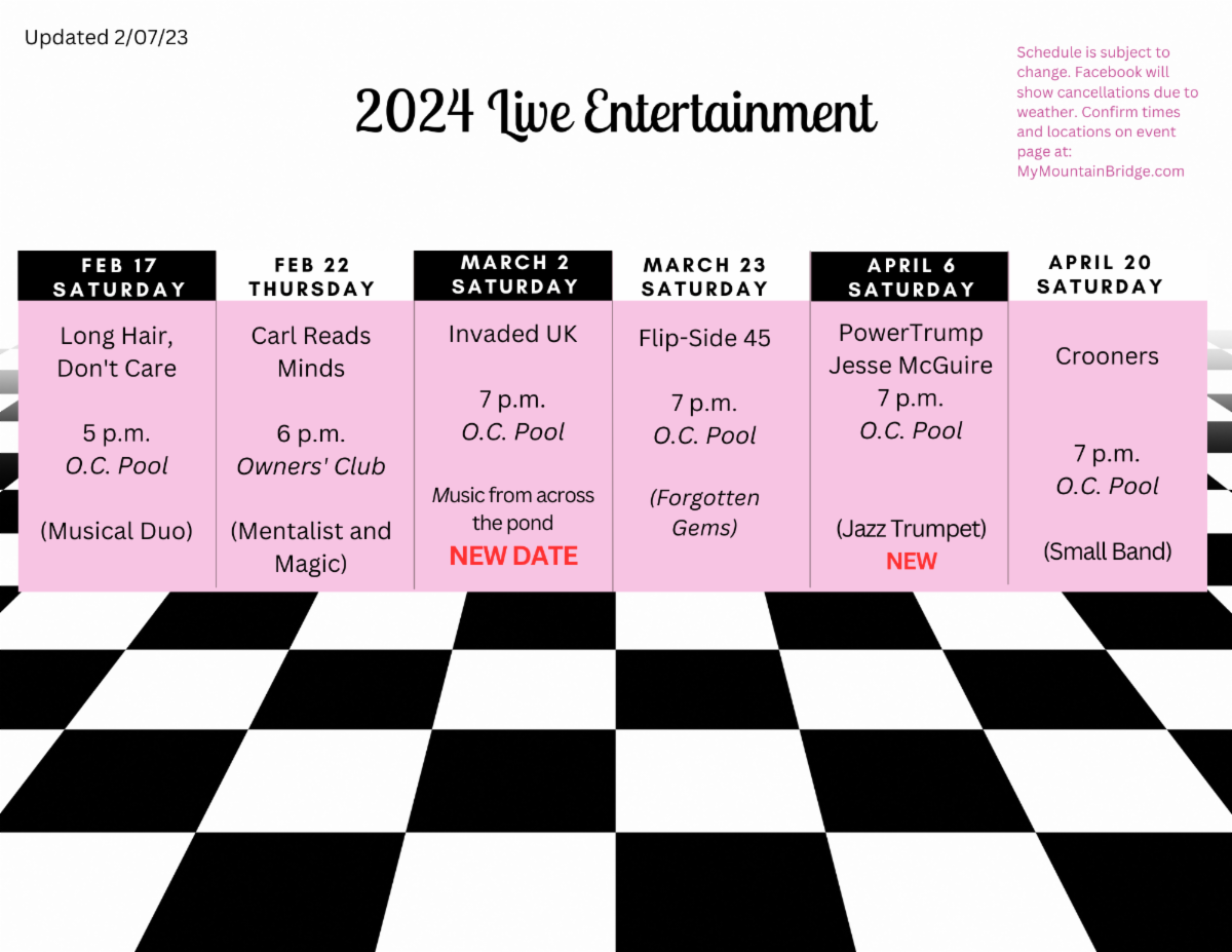 Silver Legacy Entertainment Schedule Silver Legacy Entertainment Schedule