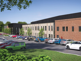 Pfeiffer and Miller South Entrance from Battles