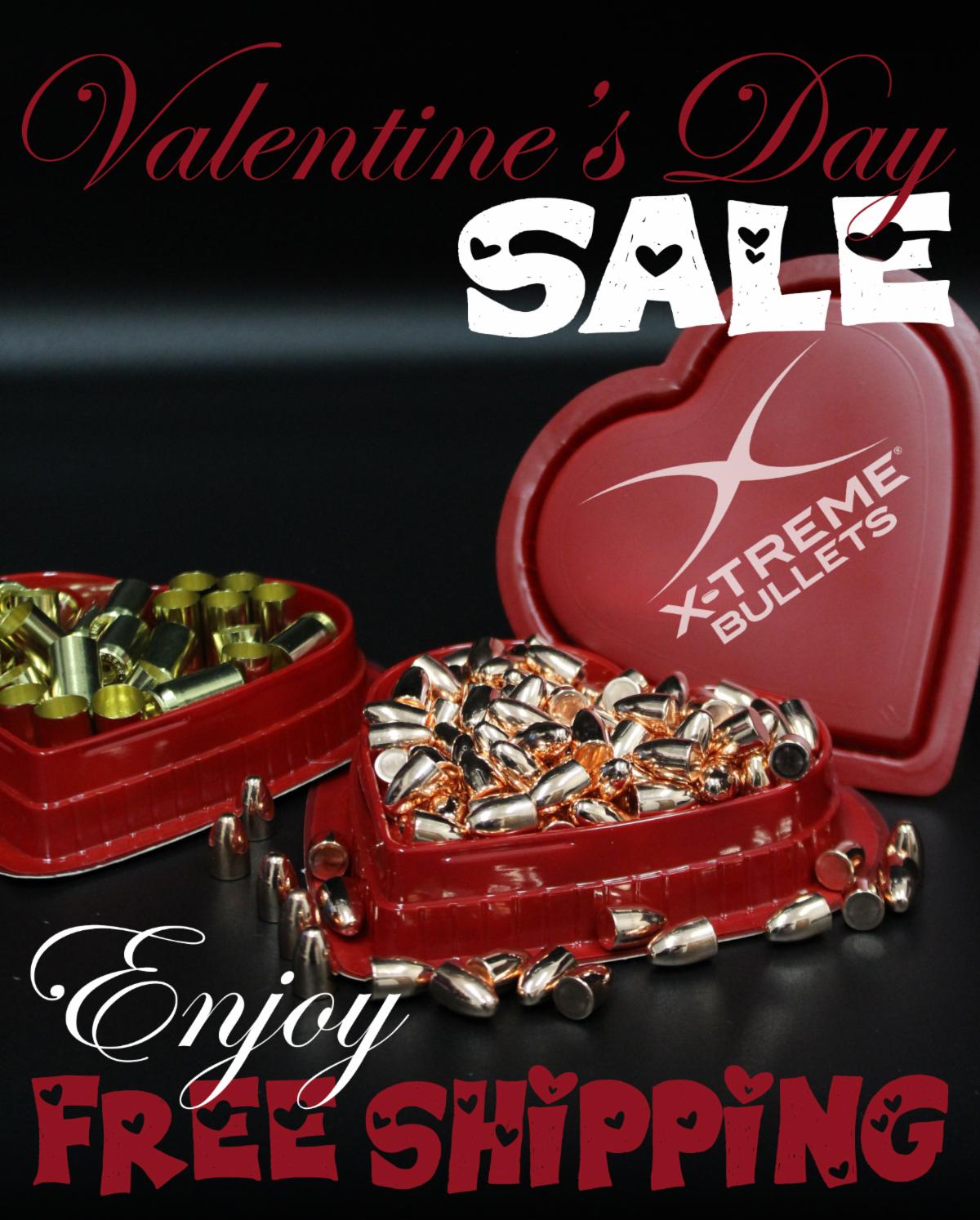 Happy Valentine's Day Xtreme Bullets