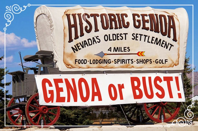Genoa or BUST! wagon