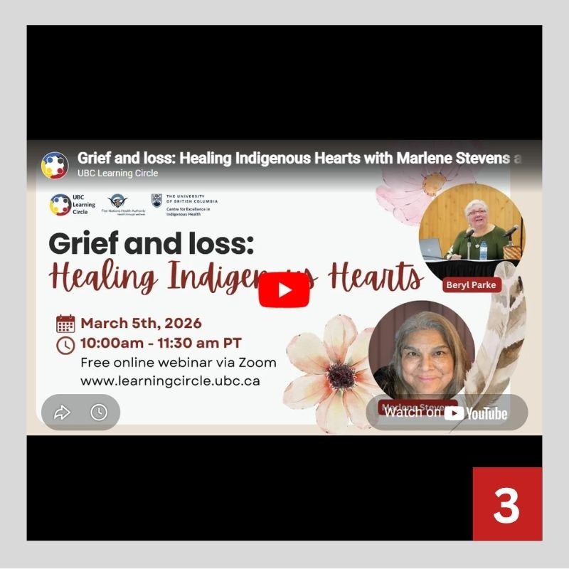Grief and loss: Healing Indigenous Hearts with Marlene Stevens and Beryl Parke