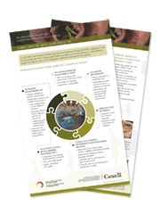 Infographic - Key characteristics of quality ELCC programming in First Nations communities