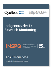 INSPQ - Indigenous Health Research Monitoring