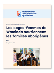 International Confederation of Midwives - Les sages-femmes de Waminda soutiennent les familles aborigènes