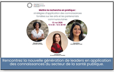 CCNMI – webinaire - Mettre la recherche en pratique : stratégies d’application des connaissances fondées sur les arts et les partenariats communautaires