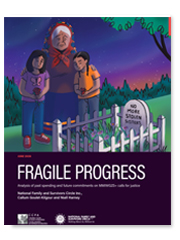 Canadian Centre for Policy Alternatives - Fragile progress: Analysis of past spending and future commitments on MMIWG2S+ calls for justice