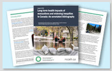 CCNSE - Bibliographie annotée sur les effets à long terme sur la santé des évacuations et de l’accroissement des iniquités au Canada