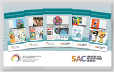 Galerie d'art de SAC et du CCNSA sur la prévention des maladies transmissibles