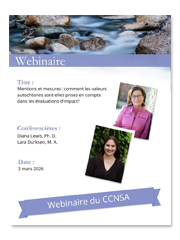 Webinaire - Mentions et mesures : comment les valeurs autochtones sont-elles prises en compte dans les évaluations d’impact?