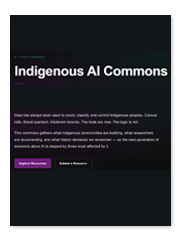 Indigenous AI Commons resource collection