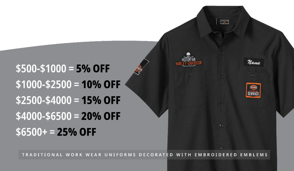 HD VPS Specials EXTENDED! Save up to 25 on our WorkWear & NEW Print