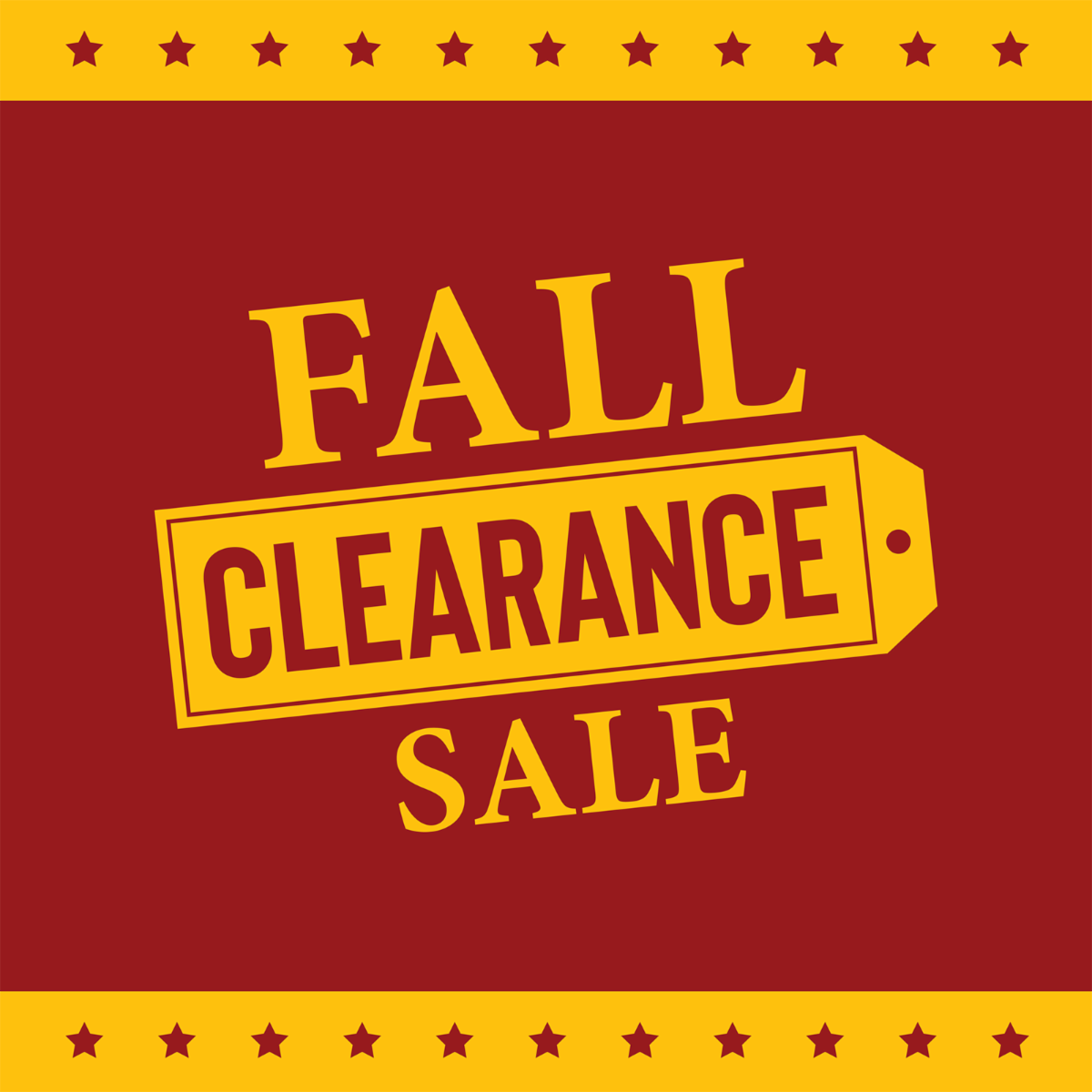 Fall Clearance Sale at Estabrook’s Yarmouth
