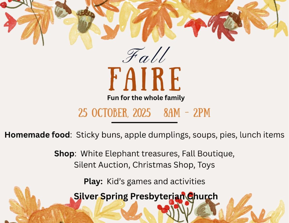 Fall Faire 2025