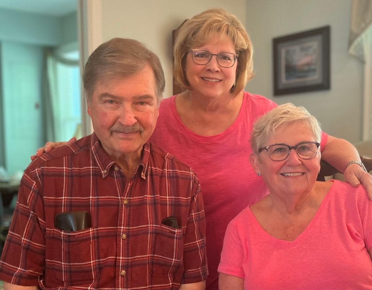 Hal and Janet Schrader and Lucy Vaughan