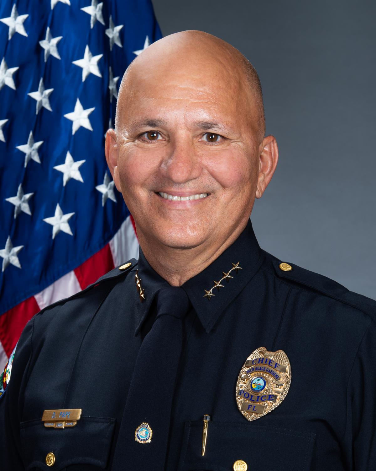 Palm Beach Gardens Police Chief Dominick Pape.