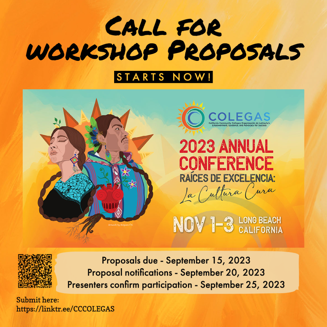 Call for Proposals 2023 Annual COLEGAS Conference Nov. 13, 2023