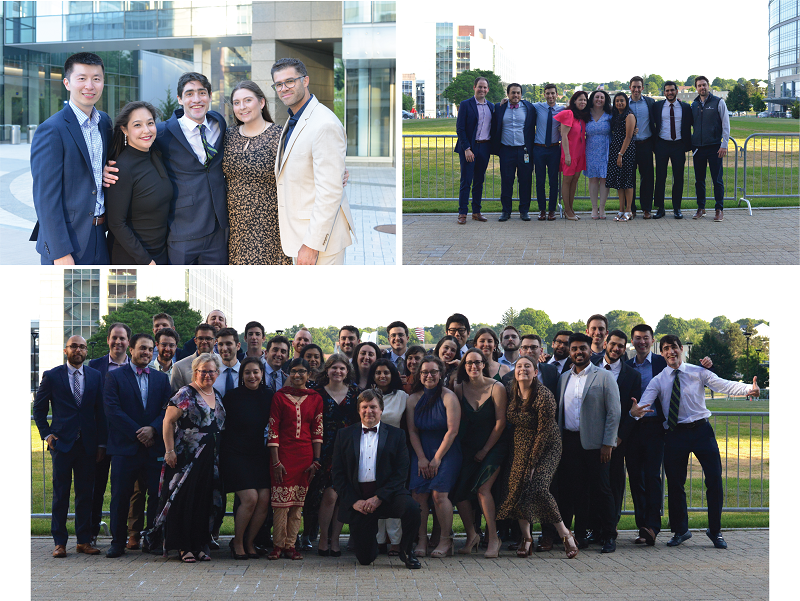 Internal Medicine Residents Graduation Dinner, group photos
