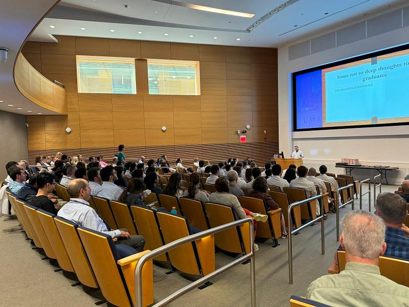 Internal Medicine Residency Grand Rounds in the Albert Sherman Auditorium