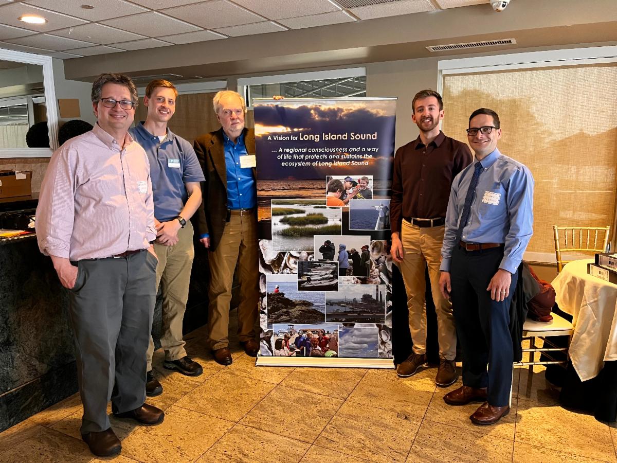 NEIWPCC staff at the Long Island Sound Research Conference.