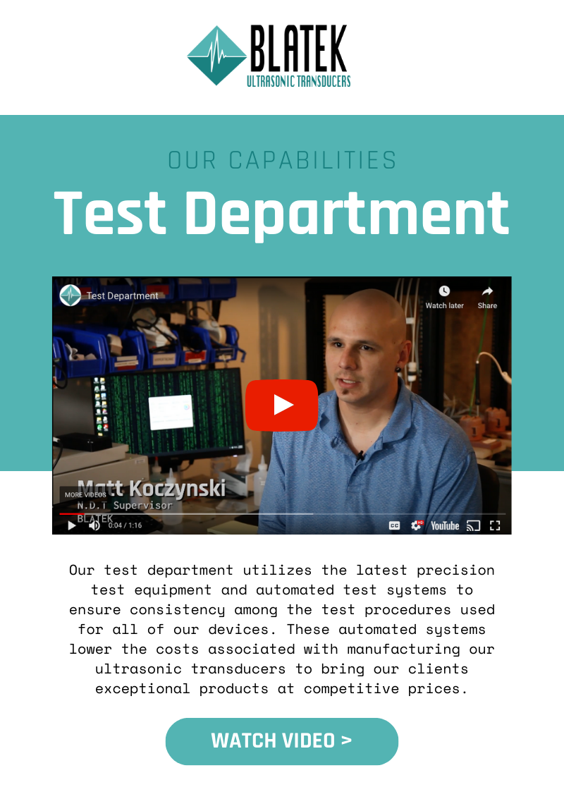 Discover Our CuttingEdge Test Department