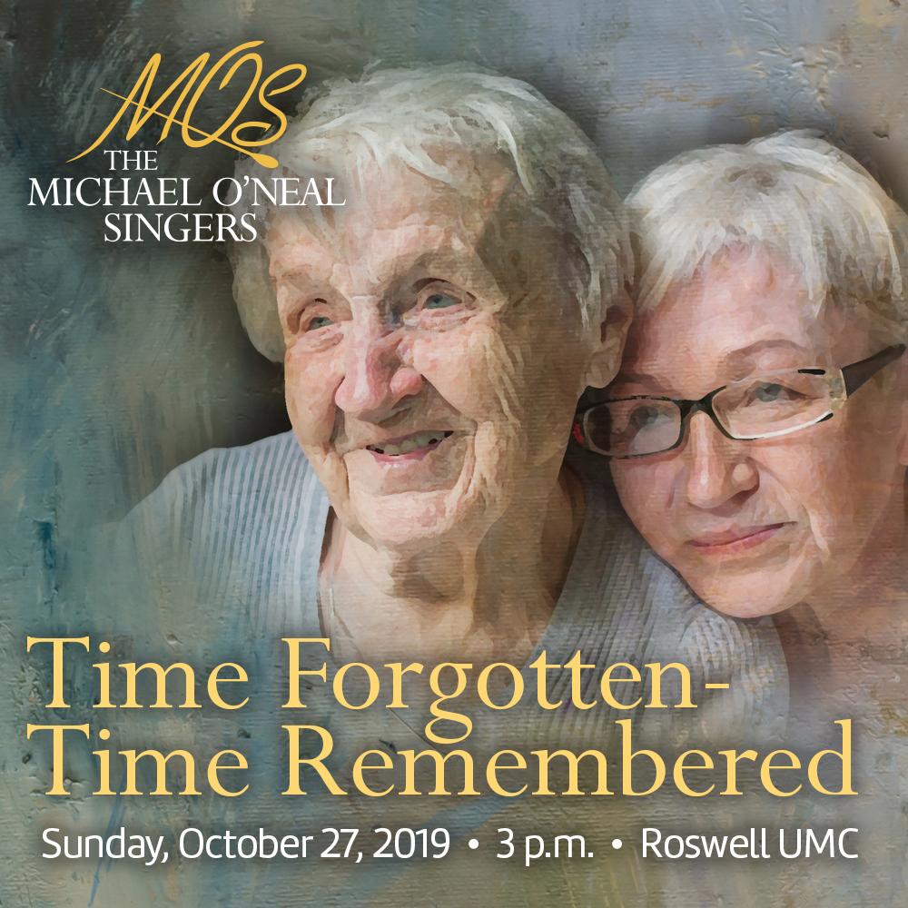 Caregiver and loved one posing together