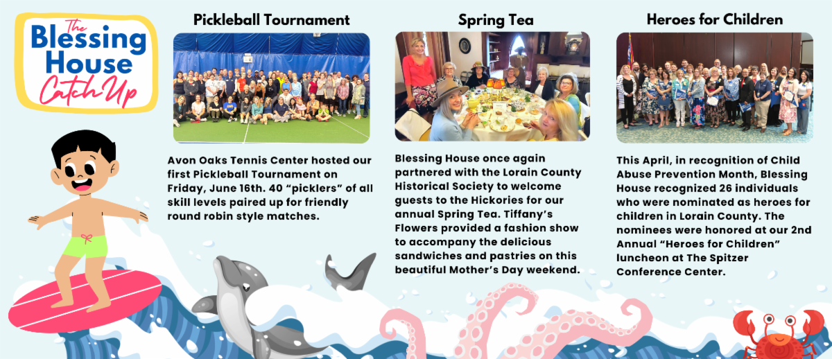 Summertime Updates at Blessing House Will we see you at the Best of Lorain County Thursday?
