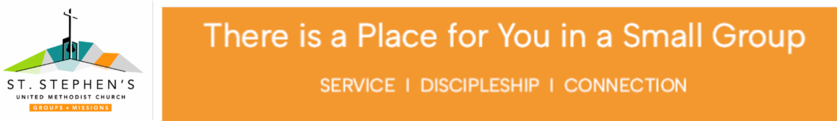 There is a Place for You in a Small Group