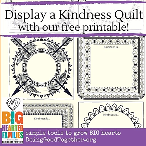 Display a Kindness Quilt