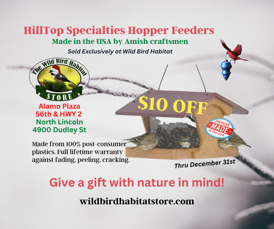 Merry Christmas from the Wild Bird Habitat Stores