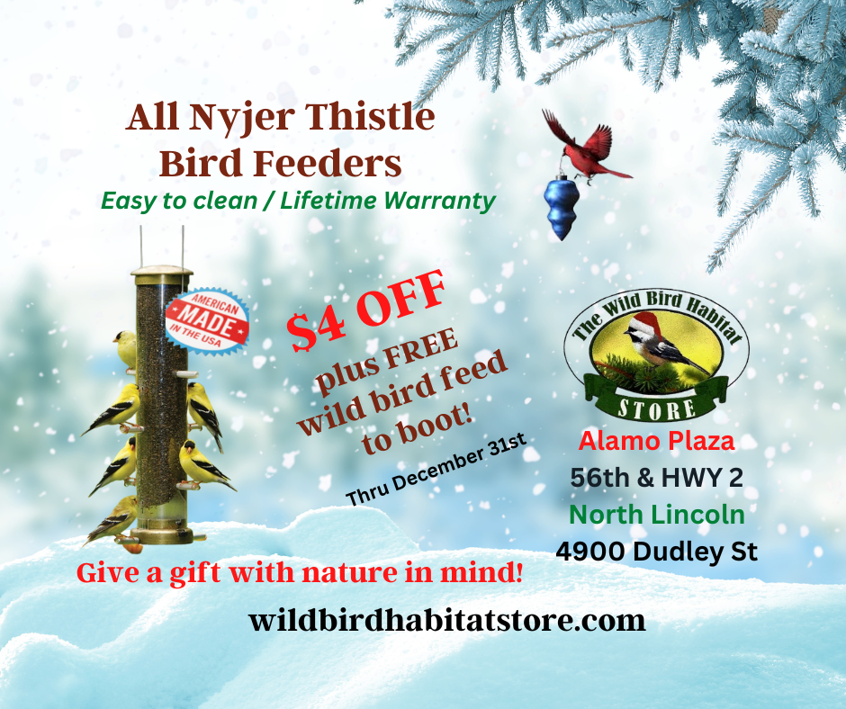 Merry Christmas from the Wild Bird Habitat Stores