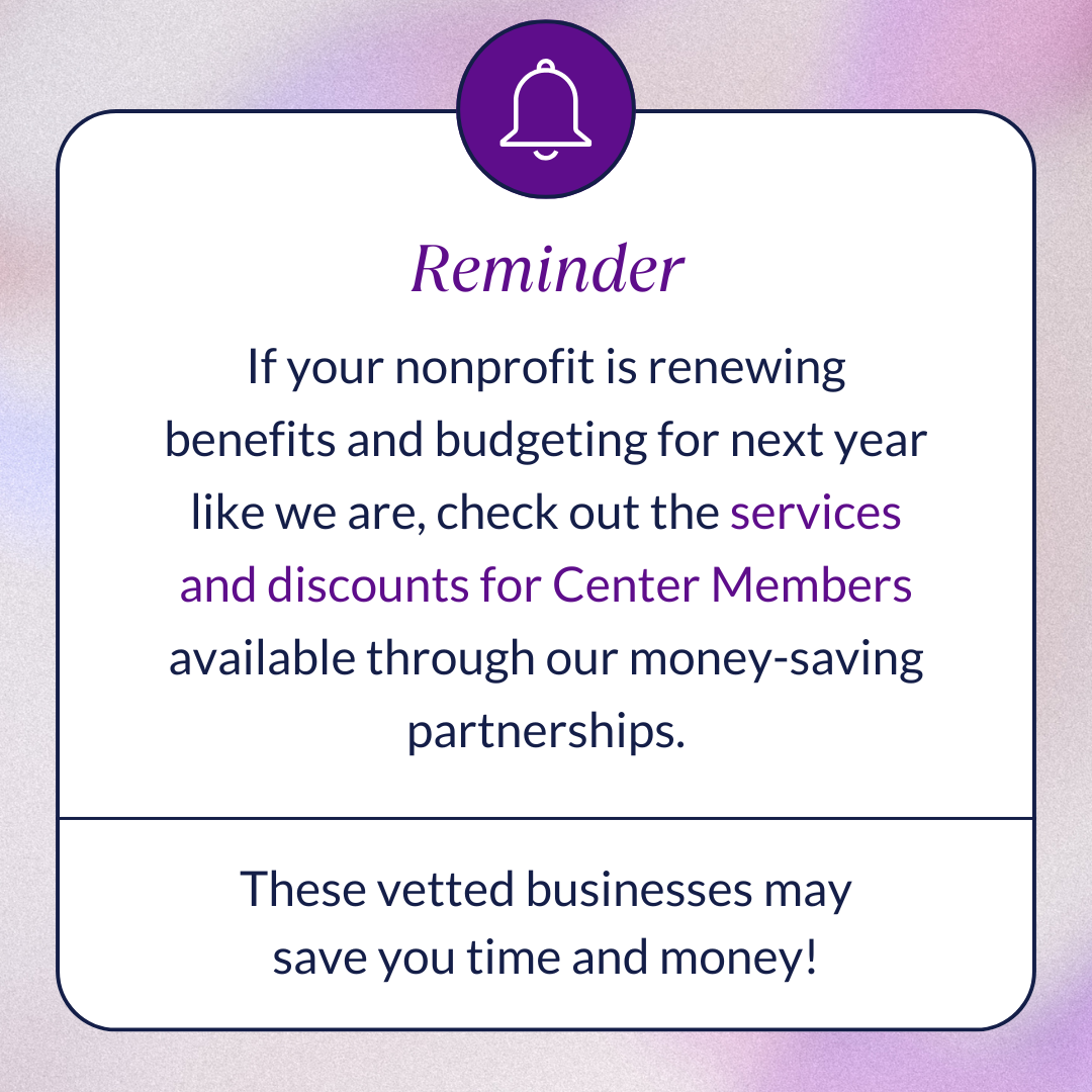 Pastel reminder graphic