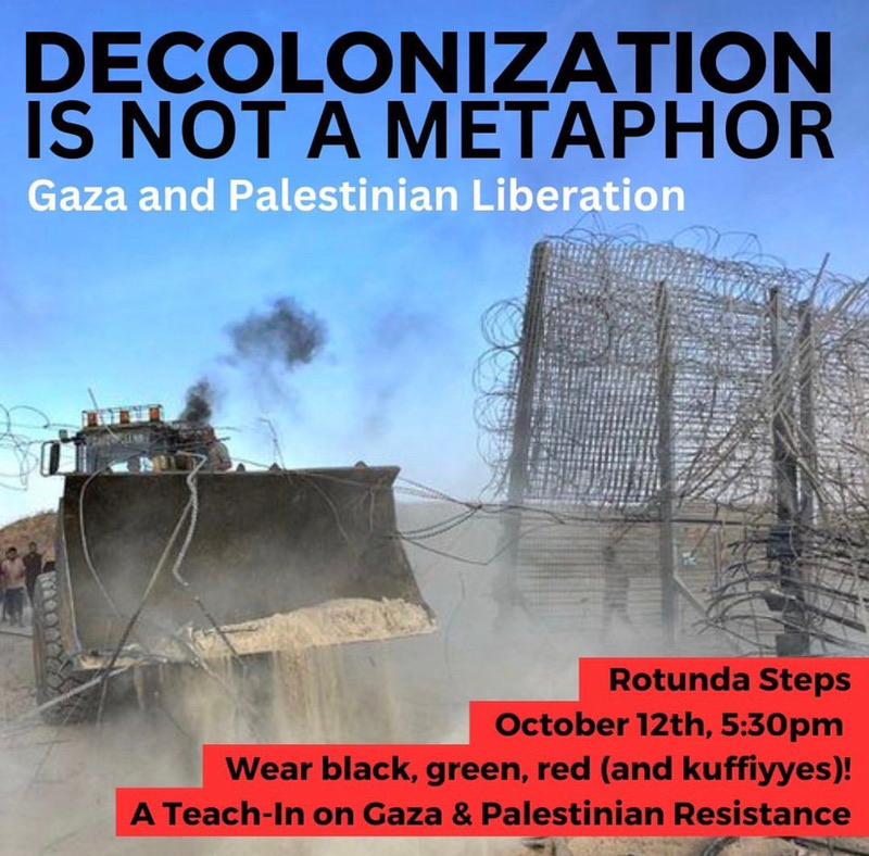 Students For Justice In Palestine At UVA Support The Massacre Of Jews