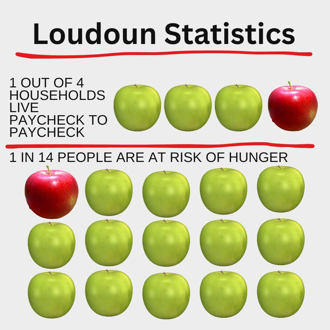 Statistics are from United Way ALICE report, and Feeding America's Map the Meal Gap Report