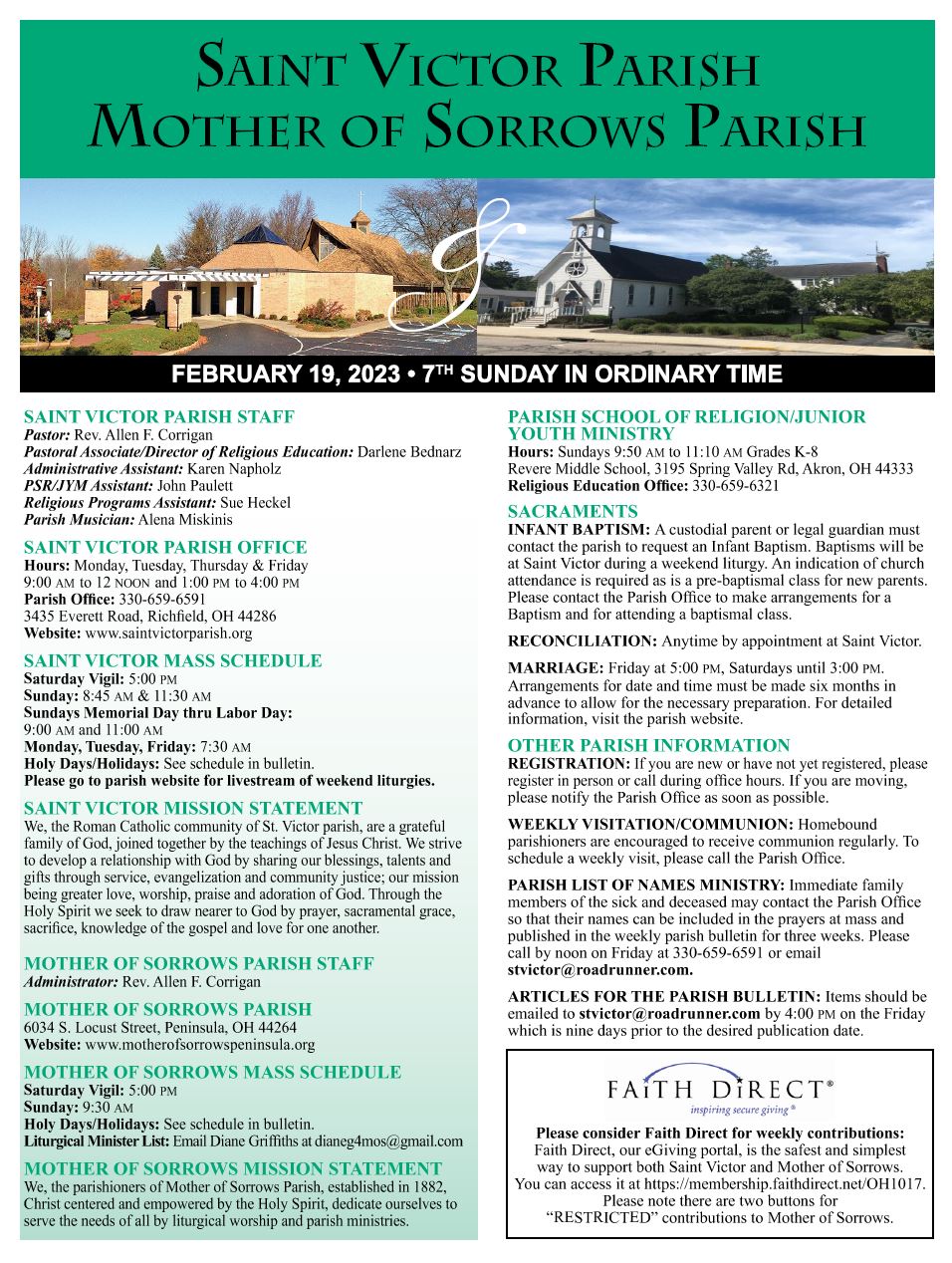 RSVP for Parishes' Appreciation Dinner March 18; Catholic Charities