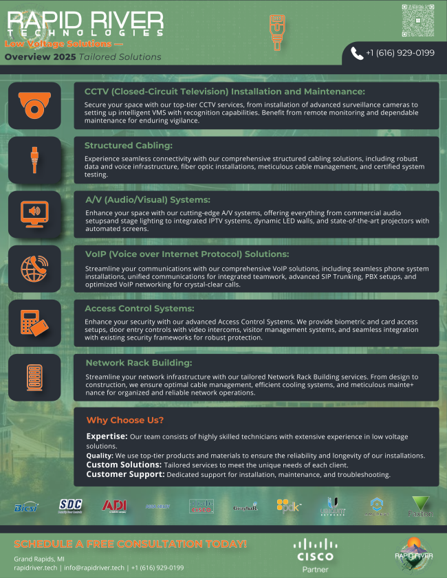 low-voltage-solutions-guide-rapid-river-tech-cabling-cctv-access-control-audio-visual-network-infrastructure-checklist