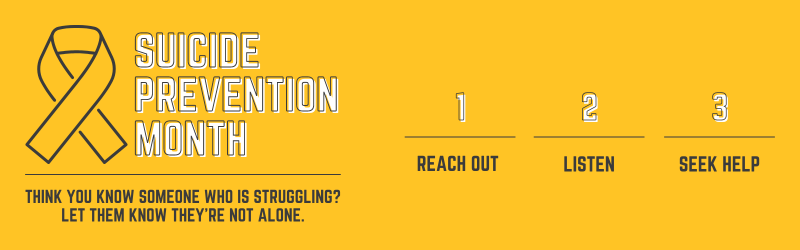 Graphic displaying the steps to help someone who is struggling.