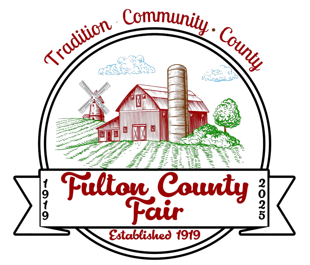 2025 Fulton County Fair logo
