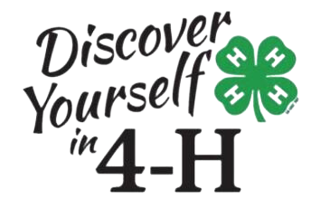 Discover Yourself in 4-H with clover