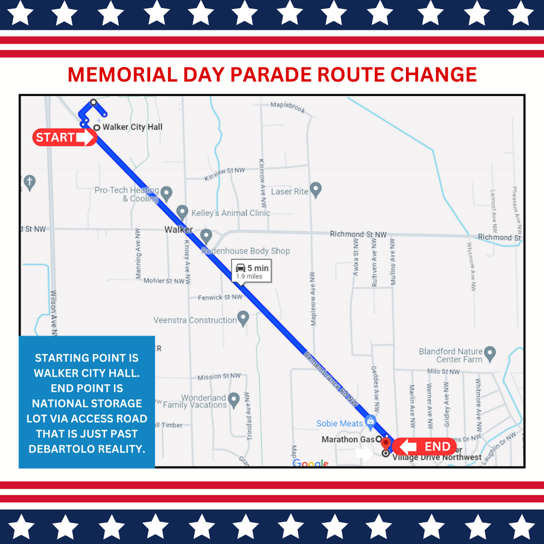 City of Walker Monthly Update