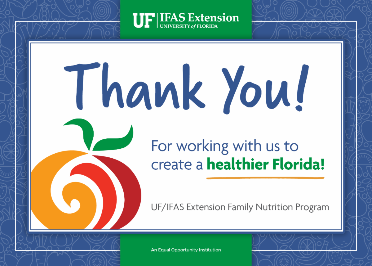 Thank you IFAS FNP Link