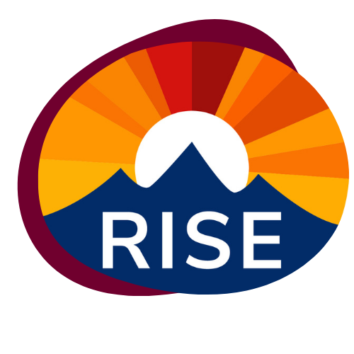 The RISE (Rural Independence and Self-Sufficiency Education) logo