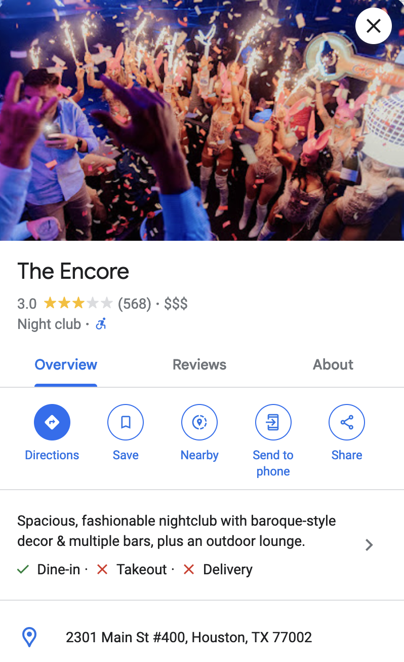 the encore