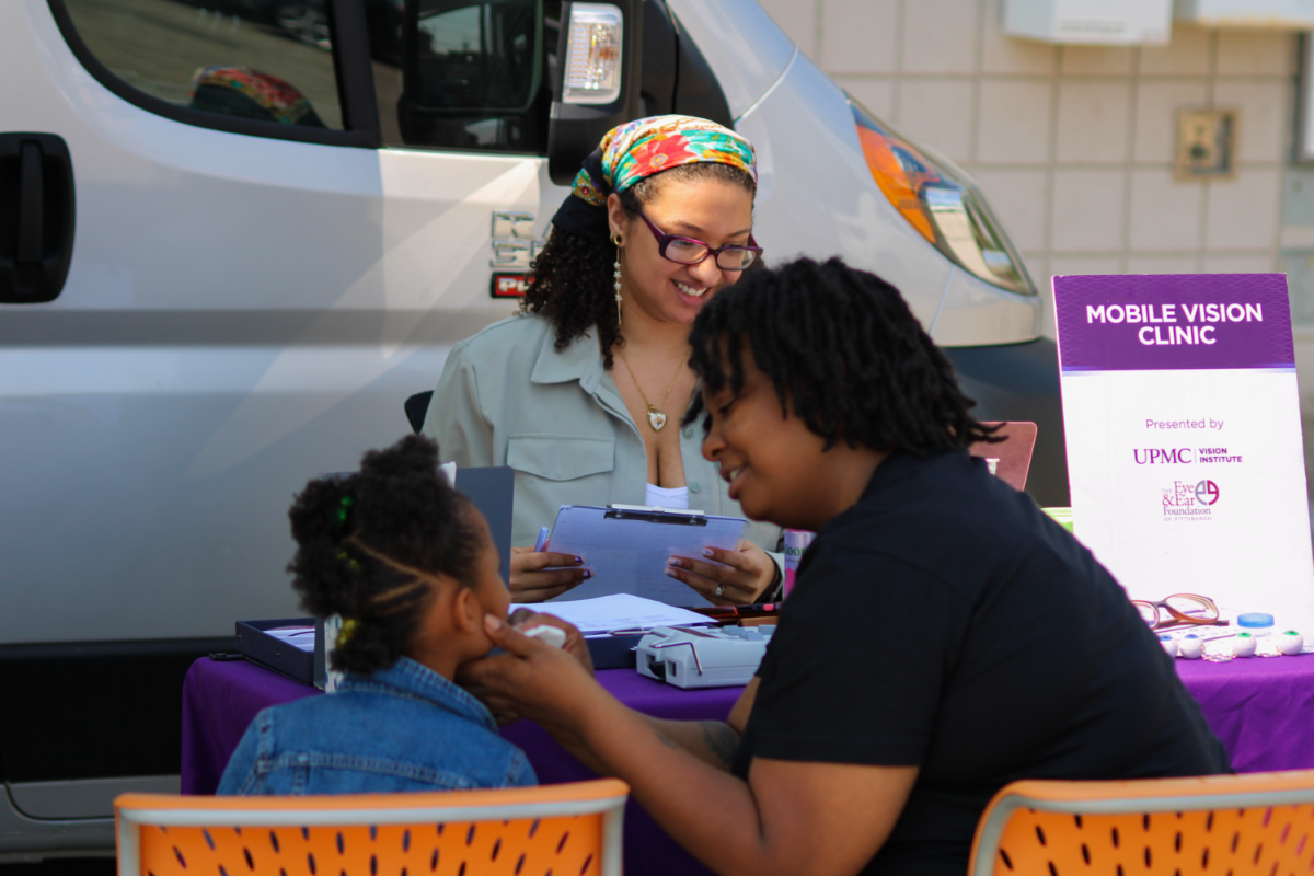 EyeVan mobile clinic