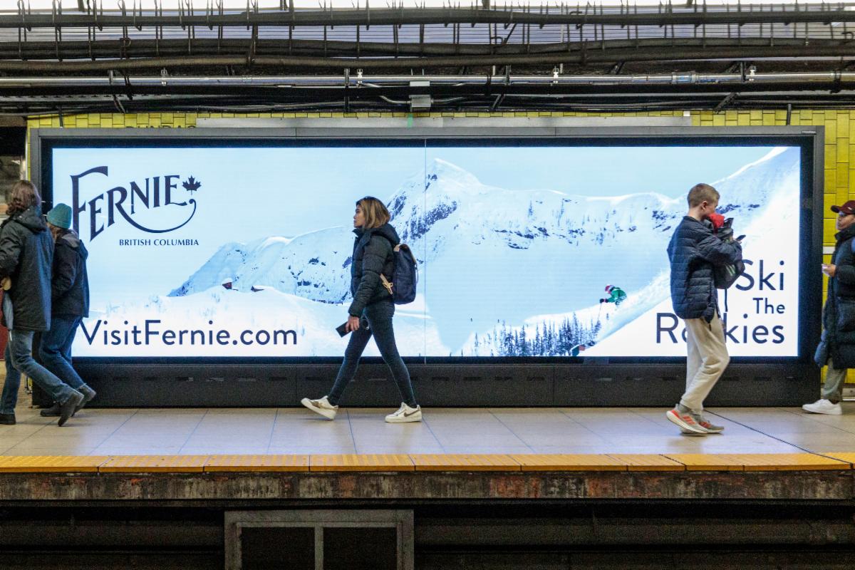 Fernie's OOH Advertising