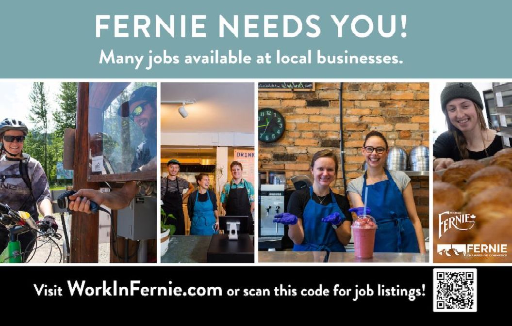 Work in Fernie ad